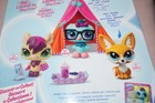 Littlest Pet Shop Lps G7  423 Bat  424 Owl    425 Fennec Fox Slumber Squad