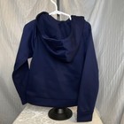 Nike Dri-fit Boys Blue Pullover Hoodie Long Sleeve Logo Pockets Size 5 S
