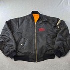 Rare 1996 The Bruce Movie Crew Jacket Oliver Reed Brian Blessed Film Crew Large