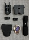 Egbags Police Duty Belt Set With Cytac Magazine  Handcuff  Baton Holders  Black