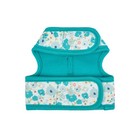 Jacket Dog Harness Flower Pattern Spring Summer Small Aqua Large