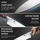 3 Piece Kitchen Knife Set  Professional Chef Knives  Japanese Stainless Steel