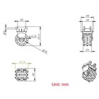 305 Compaction Wheel Attacment Fits Fits Excavator Compaction Wheel Attacment