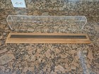Ho Scale Model Railroad  Train Display Case 24  Oak Base