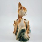 Vintage Walt Disney Bambi   Thumper Ceramic Glazed Planter Hand Painted 1950 s