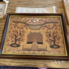 1800 Sampler By 13 Year Old Marion Wilson Framed 25x19 5   