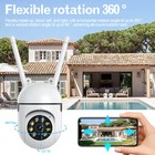 Wireless Security Camera System Indoor Home 2 4g Wifi Night Vision Cam 1080p Hd