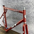 Vintage Gt Force Road Bike Frame 56 57 Cm 7005 Aluminum Red 90s Fork 700c 130