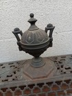 Antique Cast Iron Coal Or Wood Stove Top   Finial