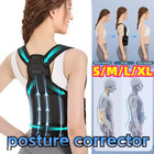 Back Brace Posture Corrector Women Men Shoulder Straightener Adjustable Support
