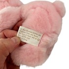 First   Main Beary Anne Pink Plush Teddy Bear 8  Stuffed Animal Yarn Nose Bow