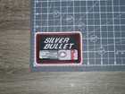 Coors Light Silver Bullet American Beer Embroidered Iron On Patch 3 5  X 2 5 