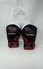 Sanabul Black Red Essential Gel Beginners Sparring Boxing Gloves Size 10 Oz
