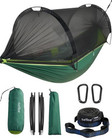  Camping Hammock With Net - Double single Hammock With House-like Net- Easy 