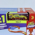 Hot Wheels Toy Car Track Set     Deluxe Building Box W  Motorized Booster 1 64