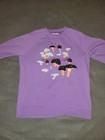 Modest Mouse Purple Crewneck Pullover Sweatshirt Mushroom Graphic