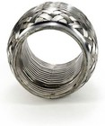Squirrelly 2 5  X 4  Stainless Steel Flex Couplers - Exhaust Flex Pipe To Isolat