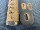 Japanese Antique Koshirae Sword Fitting Tsuka Tsuba Seppa Fuchikashir Fromjapan