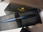 Cross Atx Ballpoint Pen Dark Diamond Cut Blue Pvd  150 New Birthday Gift