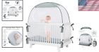 Transparent Baby Crib Canopy - Mosquito-net Protection For Your Little One