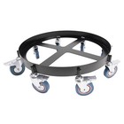 55 Gallon Drum Dolly Barrel Dolly Carts Drum Trolley Dolly W wheel 907kg 2000lb