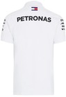 Premium Mercedes-amg Petronas F1 Team Apparel Polo Shirt Brand New  White