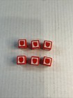 1992 Battle Masters Game Set Of 6 Dice Die Board Game Replacement Parts Pieces