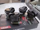 Lot Of 4 Foot Master Gd-80f Swivel Leveling Caster   63mm  90mm Plate  550kg