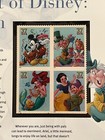 Usps Mint Commemorative Stamp Panel  739  37     05- Disney Celebration  3912-5 ow
