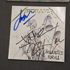 Metallica Signed Cd And Justice For All   4 Members  Original  Vintage  Great Gi