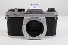 Vintage Asahi Pentax K1000 35mm Slr Film Camera Body Only Silver