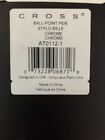 Cross Calais Polished Chrome Ballpoint Pen Brand New In Gift Box