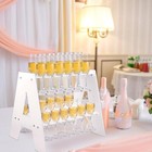 2 Tier Acrylic Champagne Holder Modern Champagne Flute Glass Holder Stand Champ