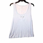 Bride Light Blue With Lace Tank Top Size Xl