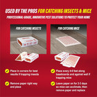 Catchmaster Extra Sticky Insect   Mouse Traps 60-count  5 3 x8  Glue Boards For