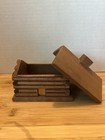Wooden Log Cabin Incense Burner Home