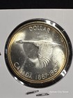 Canada Centennial 1967 Silver Dollar  Flying Goose  Proof-like  Brilliant Unc