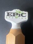 Epic Brewing Company Logo Hand Made Craft Beer Tap Handle 11    Tall 
