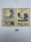 Airport Drive-in Theatre July Schedule Handbill Cortland New York