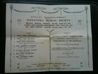 World War I   Official Programme For Entertainment Of Wounded Sailors   Soldiers