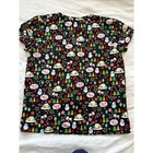 Happy Holiday Scrub Top