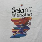 Vintage 80s 90s Apple System 7 Computer Mac Os Operating Software Shirt Size Xl
