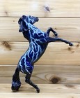 Custom Breyer Classic   Freedom Searies Rearing Mustang Lightning Horse Glows