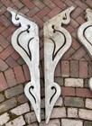 Outstanding Set 4 Large Antique Architectural Corbels Original Paint Arch  Salv 