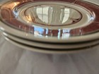 Lot 3 Ancient Mimbreno Indian Santa Fe Buffalo 9 75  Dinner Plate Railroad China