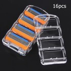 16pcs Replacements 5layer Men  For Giiiette Fusion Proglide Power Razor Blades