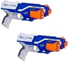 Nerf N-strike Elite Disruptor 6 Dart Rapid Fire Blaster Twin Pack  distressed Pk