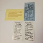Vintage 1983 Walt Disney World Magic Kingdom Tickets Lot Parking Pass Ephemera