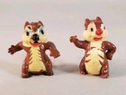 Marx Disney Miniature Disneykins Series 2 Chip And Dale  hand Painted 1961 