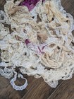Assorted Vintage Lace Different Lengths With For Antique Dolls Or Clothing